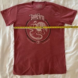 Tankfarm Brick Red Large T-shirt